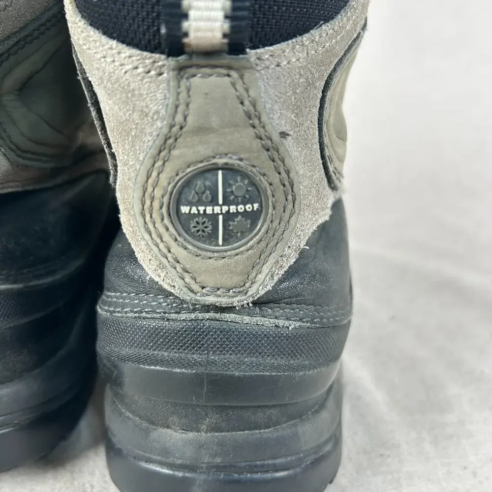 Lands End Mens Hiking Boots‎ Shoes Size 7.5B Waterproof Mid Camping Outdoors